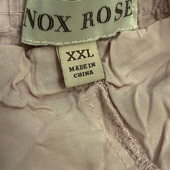 WOMEN'S plus size xxl Sleeveless A-Line Dress Knox Rose Purple cotton gauze nwot - Picture 5 of 5